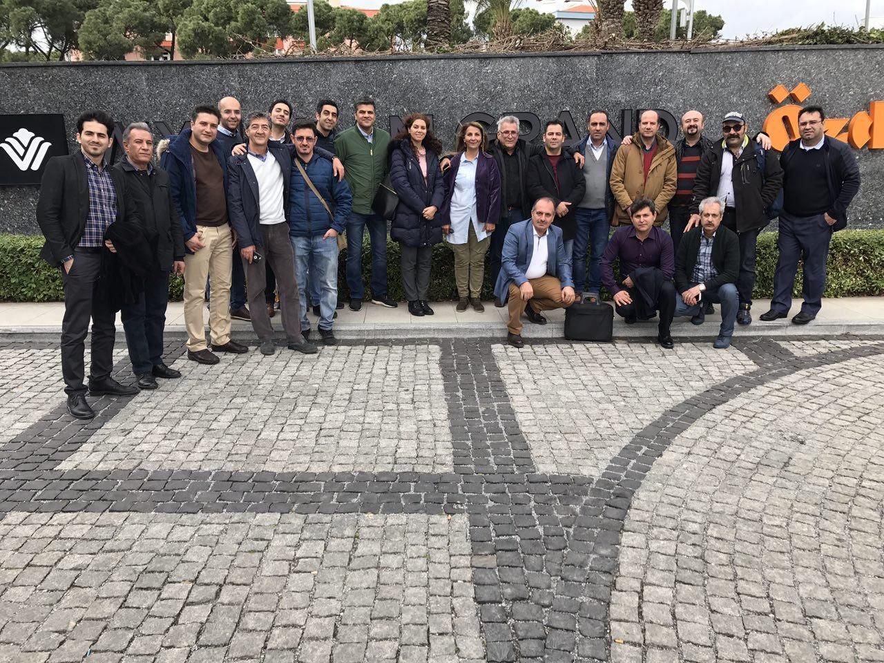 حضور نمایندگان ایران در دفتر ترکیه شرکت BASF